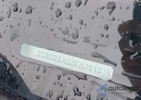 2015 Dodge Charger Police from USA, damaged, VIN 2C3CDXAG3FH791316